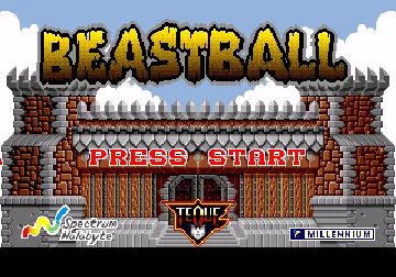 Beastball (World) (Proto) screen shot title